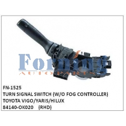 84140-OK020, TURN SIGNAL SWITCH, FN-1525 for TOYOTA VIGO/YARIS/HILUX