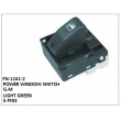 LIGHT GREEN, POWER WINDOW SWITCH, FN-1161-2 for G.M