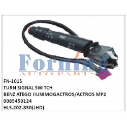 0085450124, HLS.202.850, TURN SIGNAL SWITCH, FN-1015 for BENZ ATEGO II UNIMOG ACTROS/ACTROS MP2