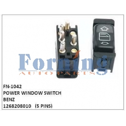 1268208010, POWER WINDOW SWITCH, FN-1042 for BENZ