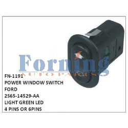 2S65-14529-AA POWER WINDOW SWITCH, FN-1191 for FORD