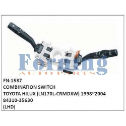 84310-35630, COMBINATION SWITCH, FN-1537 for TOYOTA HILUX (LN170L-CRMDXW) 1998~2004