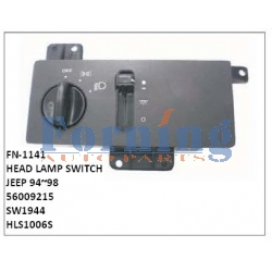 56009215,SW1944,HLS1006S,HEAD LAMP SWITCH, FN-1141 for JEEP 94~98