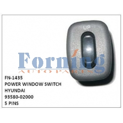 93580-02000,POWER WINDOW SWITCH,FN-1435 for HYUNDAI