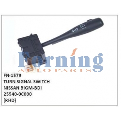 25540-0C000, TURN SIGNAL SWITCH, FN-1579 for NISSAN BIGM-BDI