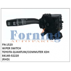 84140-32220, WIPER SWITCH, FN-1523 for TOYOTA QUANTUM/COMMUTER KDH