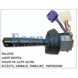 3172171, 1096413, 70481187, SWF202340, LIGHT SWITCH,  FN-1070 for VOLVO FH 12,FH 16,FM