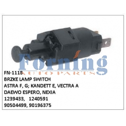 1239433,1240591,90504499,90196375,BRZKE LAMP SWITCH, FN-1118 for ASTRA F, G; KANDETT E, VECTRA A , DAEWO ESPERO, NEXIA