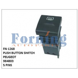 984803, PUSH BUTTON SWITCH, FN-1268 for PEUGEOT