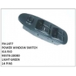 93578-20000,LIGHT GREEN,POWER WINDOW SWITCH	,FN-1477 for KIA RIO