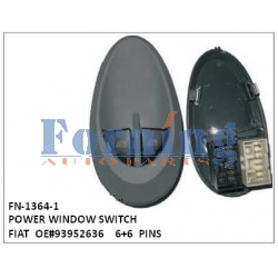 POWER WINDOW SWITCH, FN-1364-1 for FIAT