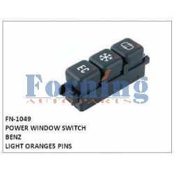 LIGHT ORANGE, POWER WINDOW SWITCH, FN-1049 for BENZ