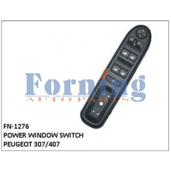POWER WINDOW SWITCH, FN-1276 for PEUGEOT 307/407