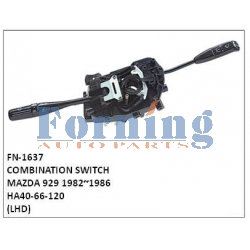 HA40-66-120,COMBINATION SWITCH,FN-1637 for MAZDA 929 1982~1986