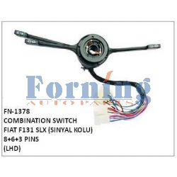 8+6+3 PINS, COMBINATION SWITCH, FN-1378 for FIAT F131 SLX (SINYAL KOLU)