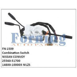 25560-51700,14800-100003,NILZS	COMBINATION SWITCH,FN-1509 for NISSAN CONVOY