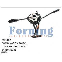 84310-36181, COMBINATION SWITCH, FN-1487 for DYNA BU  1981-1983