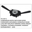 735249557 713156614, 735293993 735265337 KOSTAL#1450015, COMBINATION SWITCH WITH REAR WIPER, FN-1367-2 for FIAT, SEICENTO (187)1998/01~/, SIENA/PALIO KOMBI (178) 1997~2001, PALIO WEEKEND (178DX) 1996/04~/