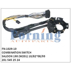 2015452524, COMBINATION SWITCH FN-1029-10 for SALOON 190 (W201) 10/82~08/93