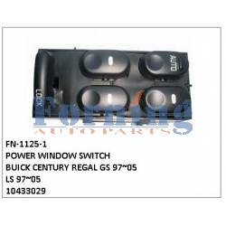 10433029, FRONT LEFT MULTI-BUTTON, FN-1125-1 for BUICK CENTURY REGAL GS 97~05,LS 97~05