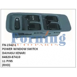 84820-87410,POWER WINDOW SWITCH, FN-1542-1 for DAIHASU KENARI