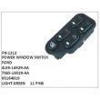 4L55-14529-AA, 7S65-14529-AA, 03164810 POWER WINDOW SWITCH, FN-1212 for FORD