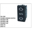 6552-V0, 6552-V1, POWER WINDOW SWITCH, FN-1259 for PEUGEOT 405, PEUGEOT 406, PEUGEOT 307