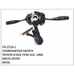 84310-26190, COMBINATION SWITCH, FN-1518-1 for TOYOTA HIACE YH50 GLX  1988