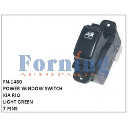 LIGHT GREEN,POWER WINDOW SWITCH,FN-1480 for KIA RIO