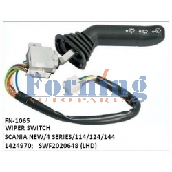 1424970, SWF2020648, WIPER SWITCH, FN-1065 for SCANIA NEW/4 SERIES/114/124/144