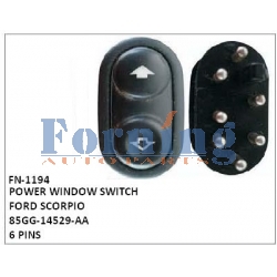85GG-14529-AA, POWER WINDOW SWITCH, FN-1194 for FORD SCORPIO