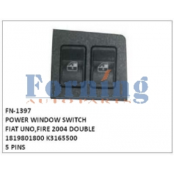 POWER WINDOW SWITCH, FN-1397 for FIAT UNO,FIRE 2004 DOUBLE