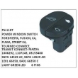 1006292, 1107243, 96FG14529AC, 96FG14529AD, 1E0166350, 8A0166350C, 03153400, POWER WINDOW SWITCH, FN-1197 for	 FORD FIESTA, FUSION, KA, PUMA, STREET KA, TOURNEO CONNECT, TRANSIT CONNECT