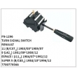 7700779566, TURN SIGNAL SWITCH, FN-1296 for RENAULT, 11 (B/C37_) 1983/03~1989/07, 9 (L42_) 1981/09~1989/12, ESPACE I (J11_) 1984/07~1992/12, SUPER 5 (B/C40_) 1984/10~1996/12