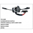 84310-12300, 84310-12302, COMBINATION SWITCH, FN-1489 for TOYOTA COROLLA KE70 1980~1983