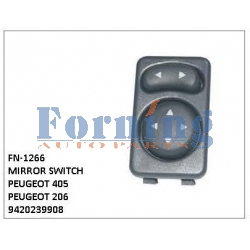 9420239908, MIRROR SWITCH, FN-1266 for PEUGEOT 405, PEUGEOT 206