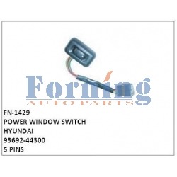 93692-44300,POWER WINDOW SWITCH,FN-1429 for HYUNDAI